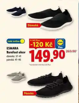 Lidl ESMARA Barefoot obuv nabídka
