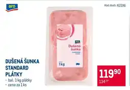 Makro DUŠENÁ ŠUNKA STANDARD PLÁTKY nabídka