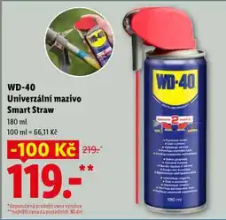 Lidl WD-40 Univerzální mazivo Smart Straw nabídka