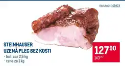 Makro STEINHAUSER UZENÁ PLEC BEZ KOSTI nabídka