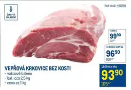 Makro Vepřová krkovice bez kosti nabídka
