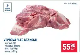 Makro Vepřová plec bez kosti nabídka