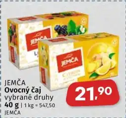 Coop Jemča ovocný čaj nabídka