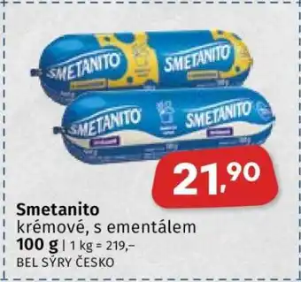 Coop Smetanito nabídka