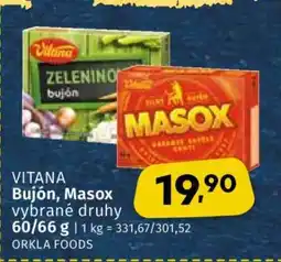 Coop Vitana Bujon Masox nabídka