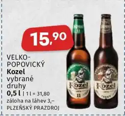 Coop Velkopopovický Kozel nabídka
