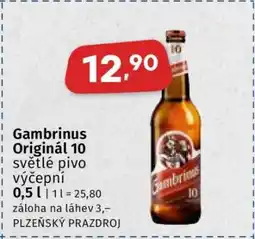 Coop Gambrinus Originál 10 nabídka