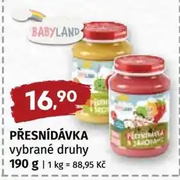Coop Přesnídávka nabídka