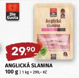 Coop Dle Gusta ANGLICKÁ SLANINA nabídka