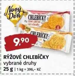 Coop Rýžové chlebíčky nabídka