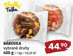 Coop Bábovka nabídka