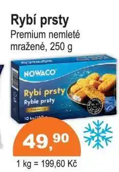 COOP DISKONT Rybí prsty nabídka