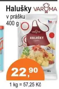 COOP DISKONT Halušky VAROMA nabídka