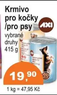 COOP DISKONT KRMIVO PRO KOČKY, PRO PSY nabídka