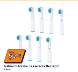 Action Náhradní hlavice na kartáček Dentapro nabídka