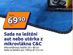 Action Sada na leštění aut nebo utěrka z mikrovlákna C&C nabídka