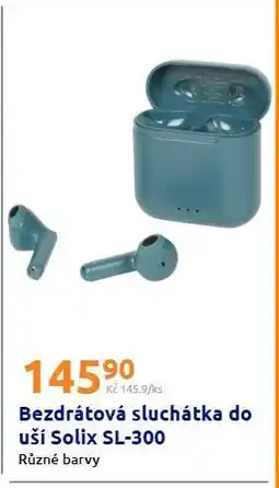 Action Bezdátová sluchátka do uší Solix SL-300 nabídka