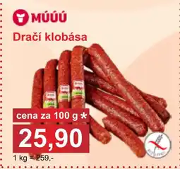 PLUS JIP Dračí klobása nabídka