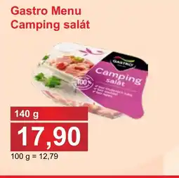 PLUS JIP Gastro Menu Camping salát nabídka