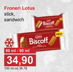 PLUS JIP Froneri Lotus nabídka