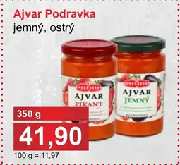 PLUS JIP Ajvar Podravka nabídka