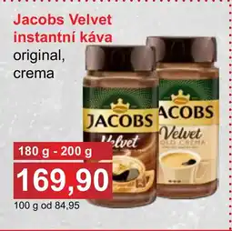 PLUS JIP Jacobs Velvet instantní káva nabídka