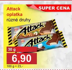 PLUS JIP Attack oplatka nabídka