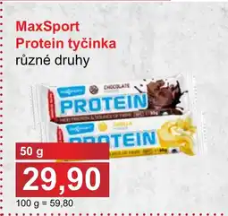 PLUS JIP MaxSport Protein tyčinka nabídka