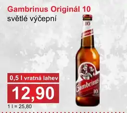 PLUS JIP Gambrinus Originál 10 nabídka