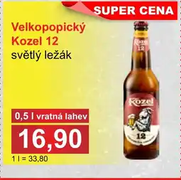 PLUS JIP Velkopopický Kozel 12 nabídka