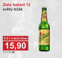 PLUS JIP Zlatý bažant 12 nabídka