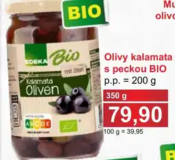 PLUS JIP Olivy kalamata s peckou Bio nabídka