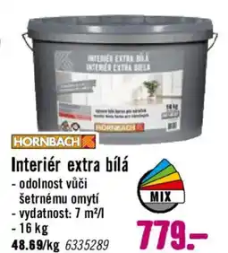 Hornbach Interiér extra bílá nabídka