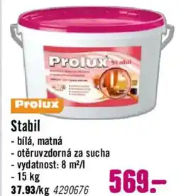 Hornbach Prolux Stabil nabídka