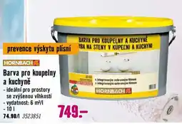 Hornbach Barva pro koupelny a kuchyně nabídka