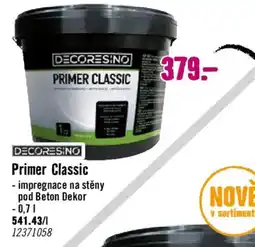 Hornbach DECORESINO Primer Classic nabídka