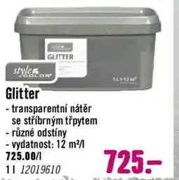 Hornbach Glitter nabídka