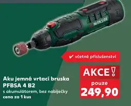 Kaufland Aku jemná vrtací bruska PFBSA 4 B2 nabídka