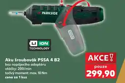 Kaufland Aku šroubovák PSSA 4 B2 nabídka