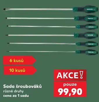 Kaufland Sada šroubováků nabídka