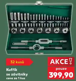 Kaufland Kufřík se závitníky nabídka