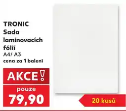Kaufland TRONIC Sada laminovacích fólií nabídka