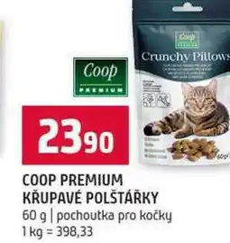 Terno COOP PREMIUM KRUPAVÉ POLŠTÁŘKY 60 g pochoutka pro kočky nabídka