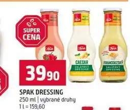 Terno SPAK DRESSING 250 ml vybrané druhy nabídka
