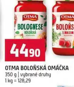Terno OTMA BOLOŇSKÁ OMÁČKA 350 g vybrané druhy nabídka