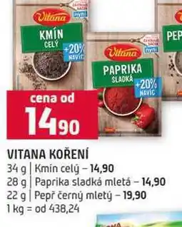 Terno VITANA KOŘENÍ nabídka