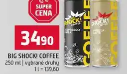 Terno BIG SHOCK! COFFEE 250 ml vybrané druhy nabídka