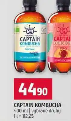 Terno CAPTAIN KOMBUCHA 400 ml vybrané druhy nabídka