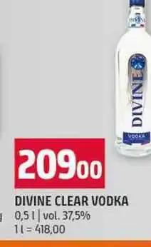 Terno DIVINE CLEAR VODKA 0,5l vol. 37,5% nabídka