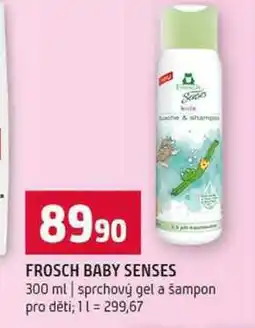 Terno FROSCH BABY SENSES 300 ml sprchový gel a šampon pro děti nabídka